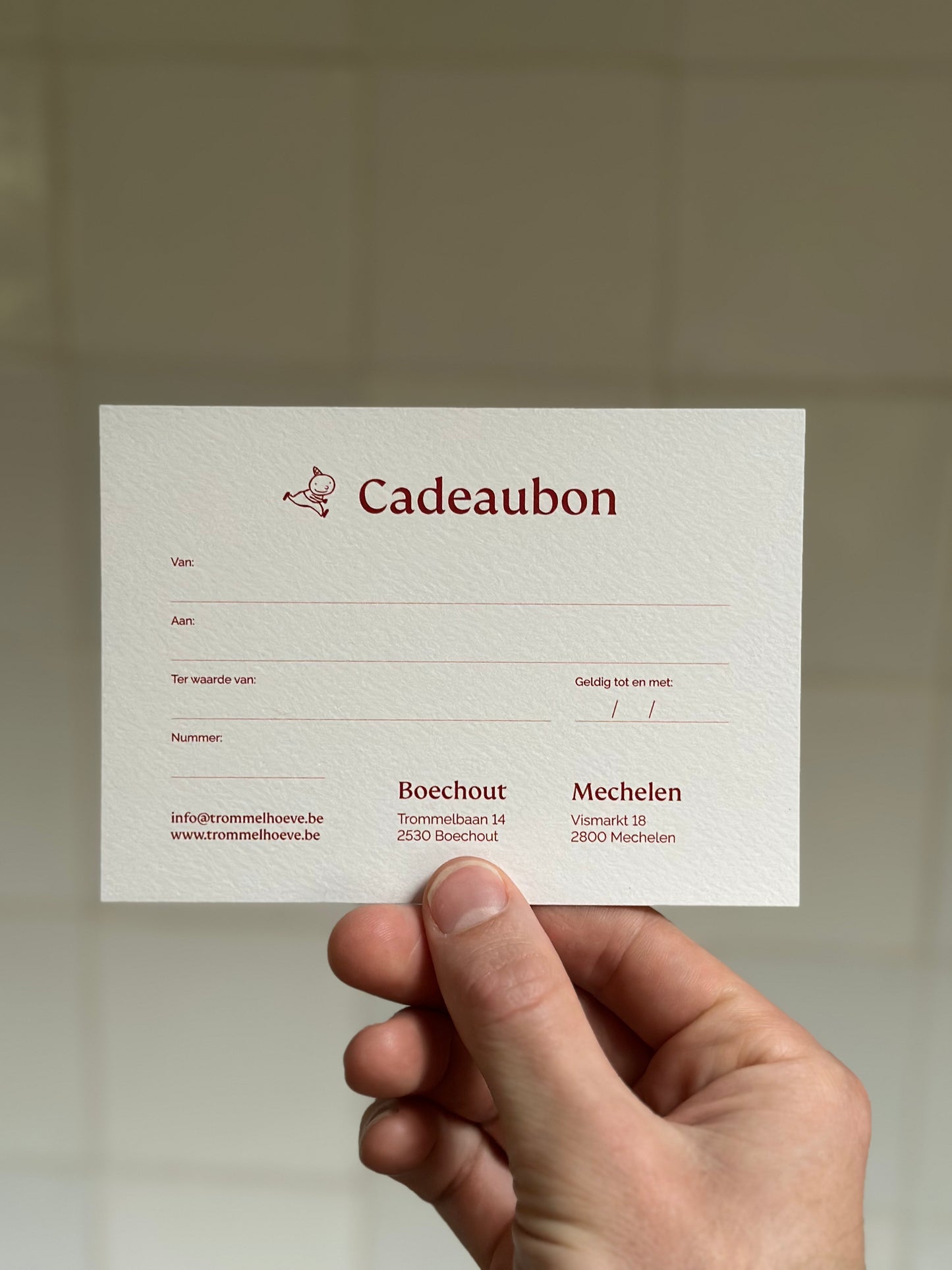 Cadeaubon (nieuw!)